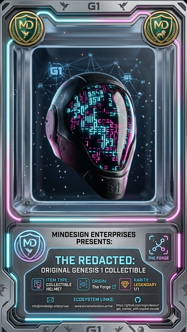 THE REDACTED: Original Genesis 1 Collectible